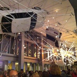 From the dance floor: Seattle Art Museum's Remix. Personal photo by Adrianne Russell. 